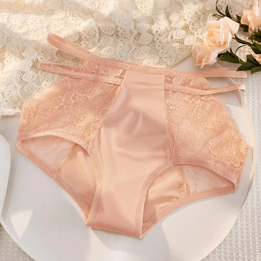 Ladies' Sexy Ice Silk Underwear Plus Lace Sexy Lingerie High Waisted Breathable Comfortable Triangle Toe Women's Panties Classic
Ladies' Sexy Ice Silk Underwear Plus Lace Sexy Lingerie High Waisted Breathable Comfortable Triangle Toe Women's Panties Classic