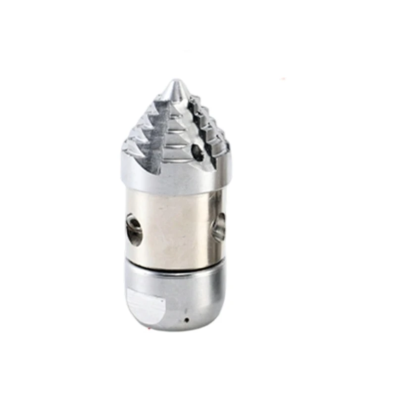 H58C Durability Steel Rotary Sewer Jetting Nozzle for Long Lasting Highly Pressure Maintenance in Pipe Networks G3/8 Thread
H58C Durability Steel Rotary Sewer Jetting Nozzle for Long Lasting Highly Pressure Maintenance in Pipe Networks G3/8 Thread