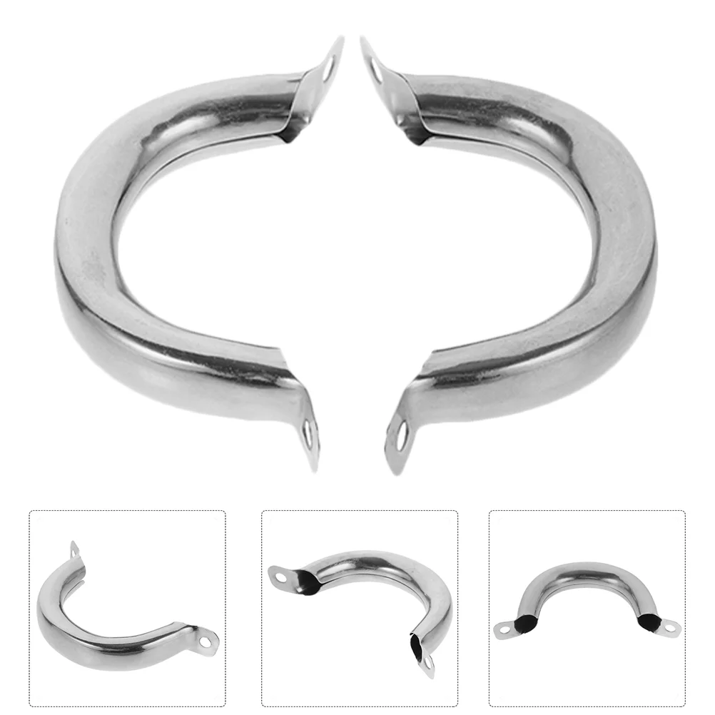 6 Pcs Pot Ear Accessories Replacement Handle Wok Removable Steaming Part Ears Stainless Steel Pipe for Kitchen
6 Pcs Pot Ear Accessories Replacement Handle Wok Removable Steaming Part Ears Stainless Steel Pipe for Kitchen
