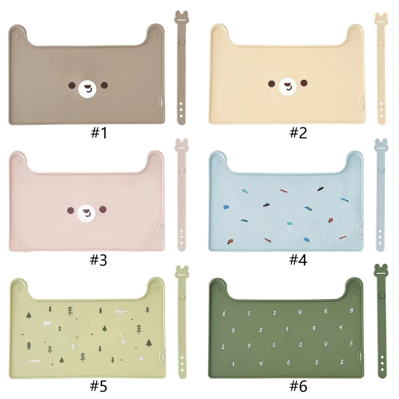 Cute cartoon Nonslip Full Cover High Chair Mat Dinning Placemat Highchair Tray Baby Silicone Placemat For Kids
Cute cartoon Nonslip Full Cover High Chair Mat Dinning Placemat Highchair Tray Baby Silicone Placemat For Kids