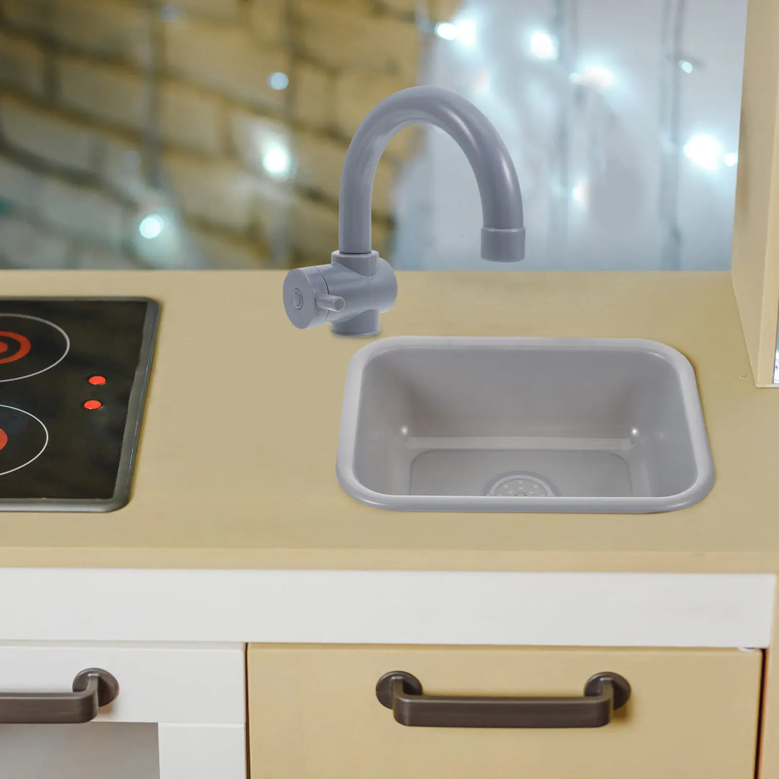 2Pcs Kids Sink Kitchen Playset Realistic Simulation Pretend Play Accessories Educational Role Sink Mini Kitchen Toys
2Pcs Kids Sink Kitchen Playset Realistic Simulation Pretend Play Accessories Educational Role Sink Mini Kitchen Toys