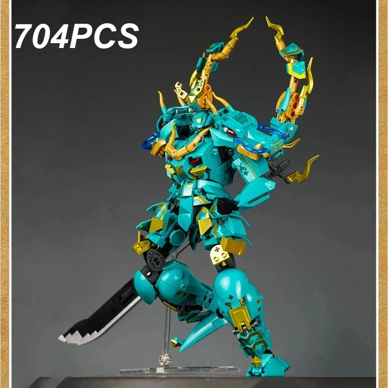 Конструктор Sluban Qinglong King Mecha, Классическая фигурка Mecha, набор конструкторов, сборная развивающая игрушка для детей, праздничные подарки
Конструктор Sluban Qinglong King Mecha, Классическая фигурка Mecha, набор конструкторов, сборная развивающая игрушка для детей, праздничные подарки