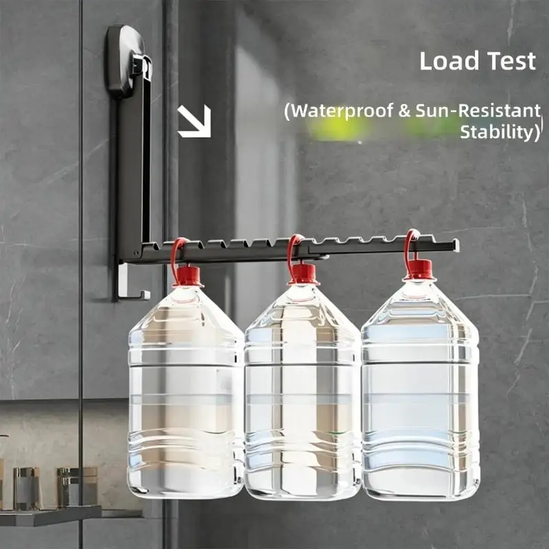 Extendable Wall Mounted Drying Rack Not Drilling Required Space Saving for Home C7AC
Extendable Wall Mounted Drying Rack Not Drilling Required Space Saving for Home C7AC