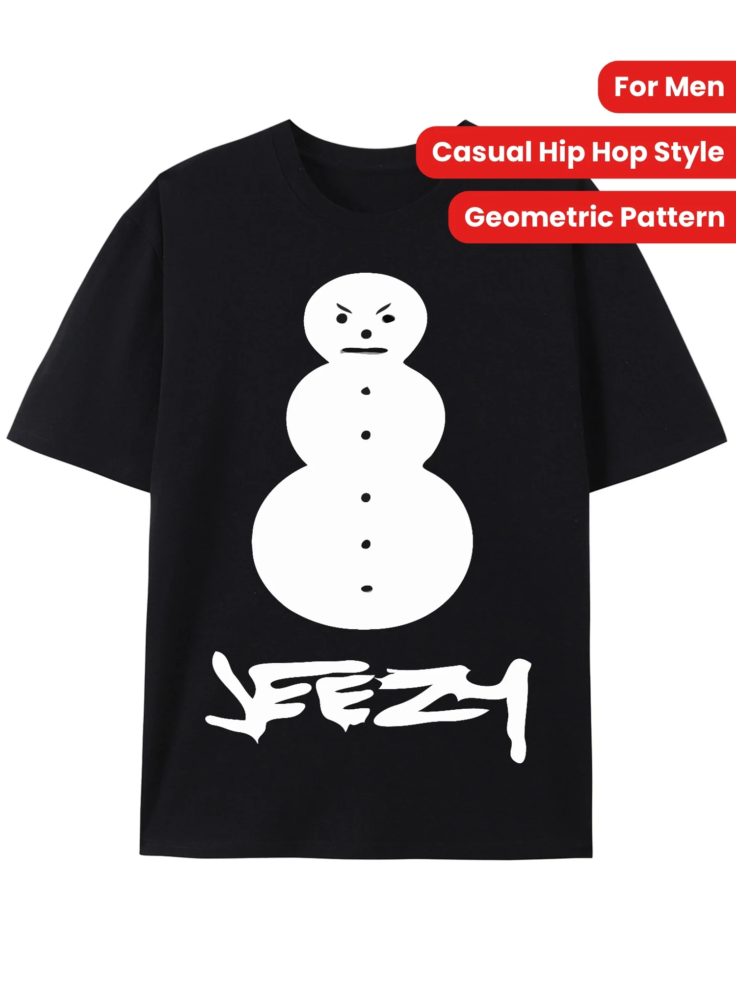 100% Cotton Young Jeezy Graphic T-Shirt - Crew Neck Tee, Geometric Pattern, Regular Fit, with Applique Detail - for Men
100% Cotton Young Jeezy Graphic T-Shirt - Crew Neck Tee, Geometric Pattern, Regular Fit, with Applique Detail - for Men