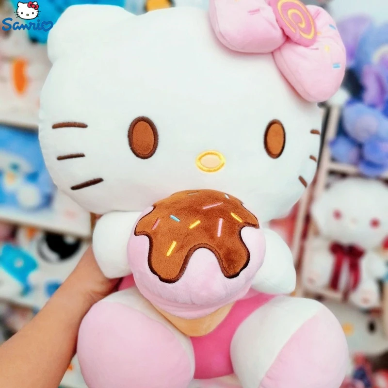 Милые плюшевые игрушки Hello Kitty, 30 ~ 50 см, куклы, мороженое, мягкая набивная Подушка, аниме, декор комнаты, подарок, плюши для детей, подарки для девочек
Милые плюшевые игрушки Hello Kitty, 30 ~ 50 см, куклы, мороженое, мягкая набивная Подушка, аниме, декор комнаты, подарок, плюши для детей, подарки для девочек