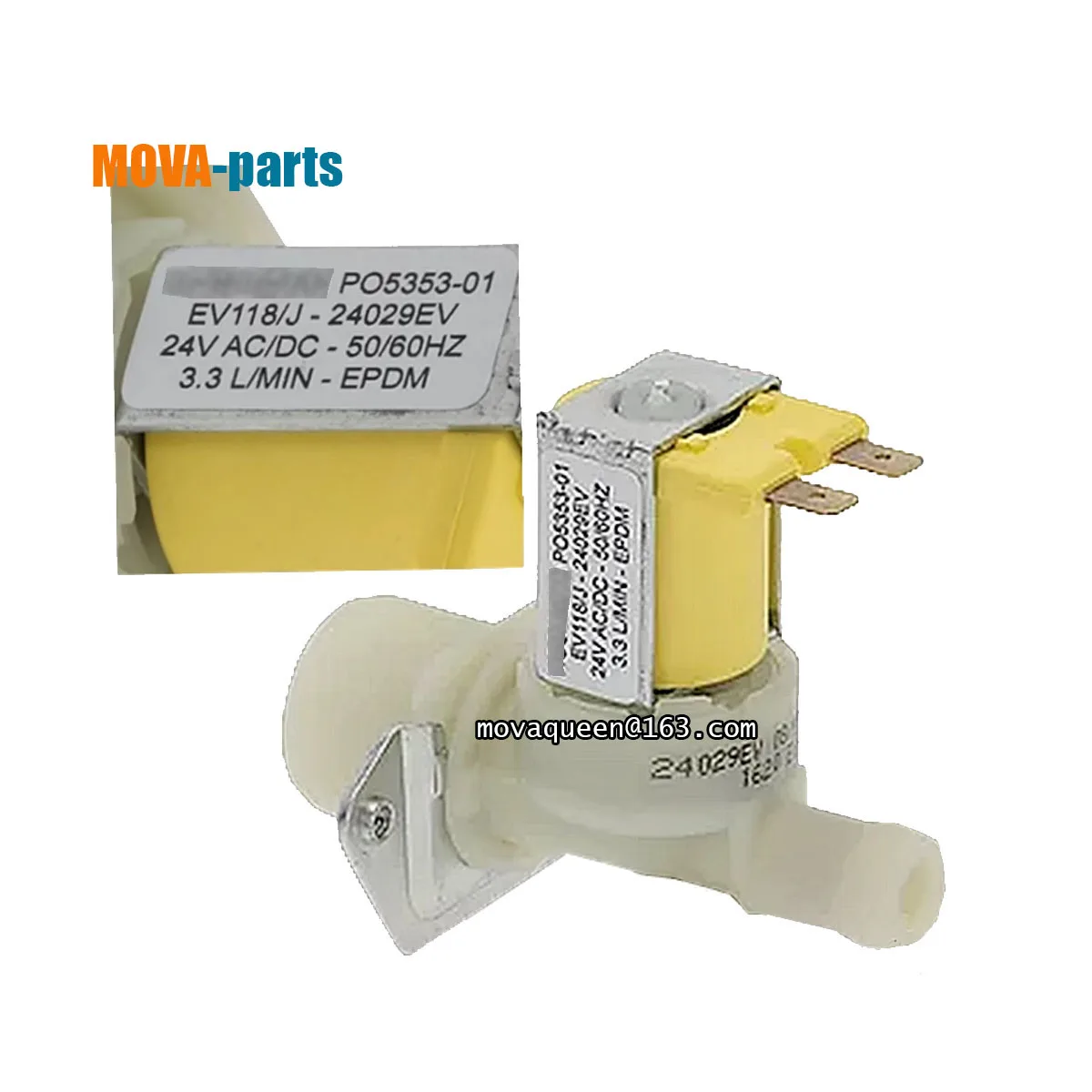 Ice Making Machine Spare Parts 220-240VAC P05353-01 Water Inlet Valve Solenoid Valve For HOSHIZAKI FM-48 Ice Maker
Ice Making Machine Spare Parts 220-240VAC P05353-01 Water Inlet Valve Solenoid Valve For HOSHIZAKI FM-48 Ice Maker