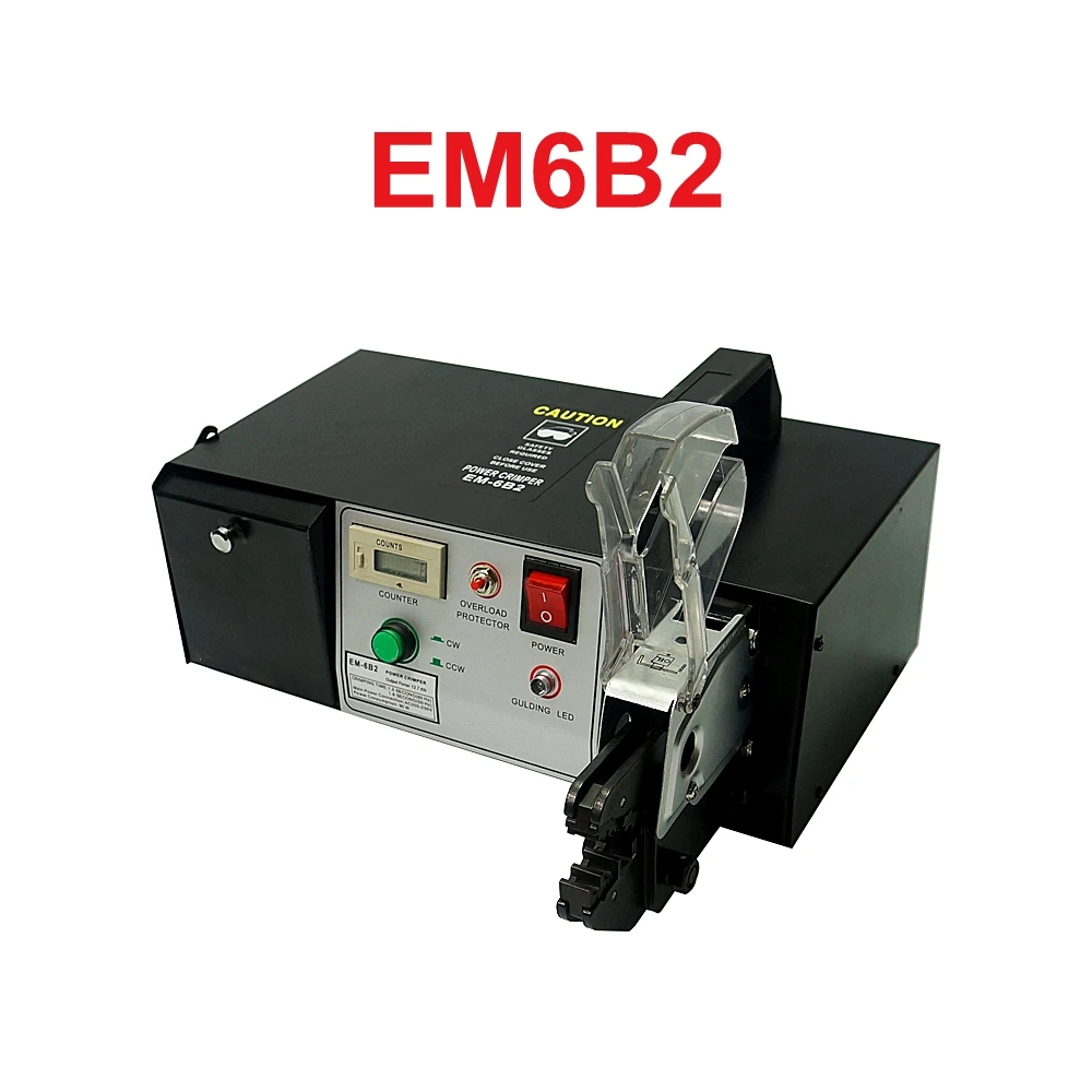EM6B2 Or EM6B2-PRO Electrical Type Terminal Crimping Machine Tools Crimp Terminals Equipped With 7 Crimping Dies 220V110V
EM6B2 Or EM6B2-PRO Electrical Type Terminal Crimping Machine Tools Crimp Terminals Equipped With 7 Crimping Dies 220V110V