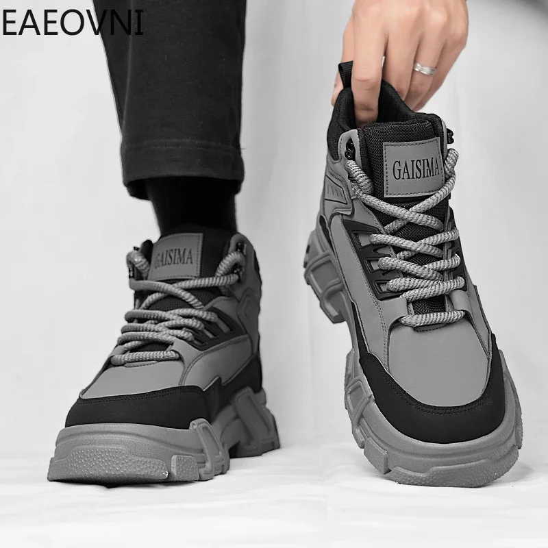 2025 Мужские зимние ботинки сохраняют тепло, легко чистится, мужские ботинки для инструментов, износостойкие легкие походные туфли, классические противоскользящие ботинки для основания 
2025 Мужские зимние ботинки сохраняют тепло, легко чистится, мужские ботинки для инструментов, износостойкие легкие походные туфли, классические противоскользящие ботинки для основания