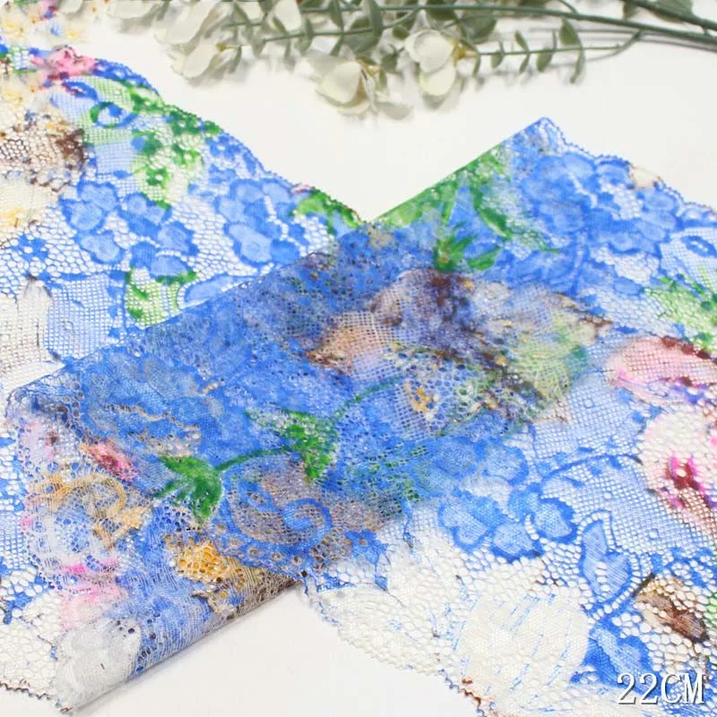 30Yds Red Blue Floral Elastic Stretch Lace Trim Lingerie Sewing Craft DIY Apparel Fabric Wedding Garment Accessory
30Yds Red Blue Floral Elastic Stretch Lace Trim Lingerie Sewing Craft DIY Apparel Fabric Wedding Garment Accessory