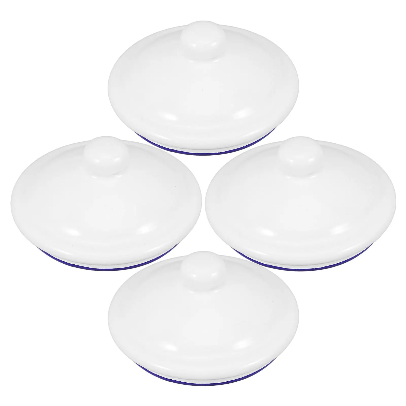 4 Pcs Enamel Lid Water Fancy Teacup White Replacement Kettle Lids for Mugs Travel
4 Pcs Enamel Lid Water Fancy Teacup White Replacement Kettle Lids for Mugs Travel