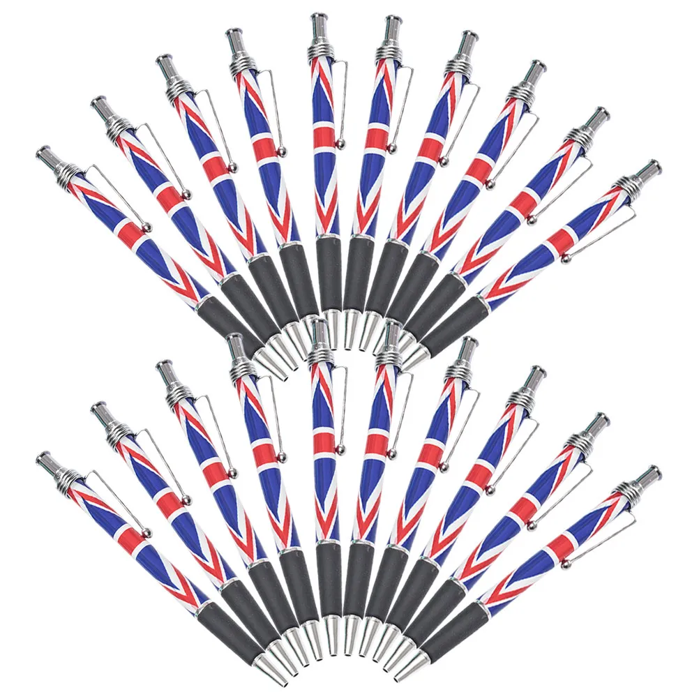 20 шт. шариковых ручек с британским флагом, гладкое чернило, удобная рукоятка, патриотическая тематика, для офиса и школы, Великобритания
20 шт. шариковых ручек с британским флагом, гладкое чернило, удобная рукоятка, патриотическая тематика, для офиса и школы, Великобритания