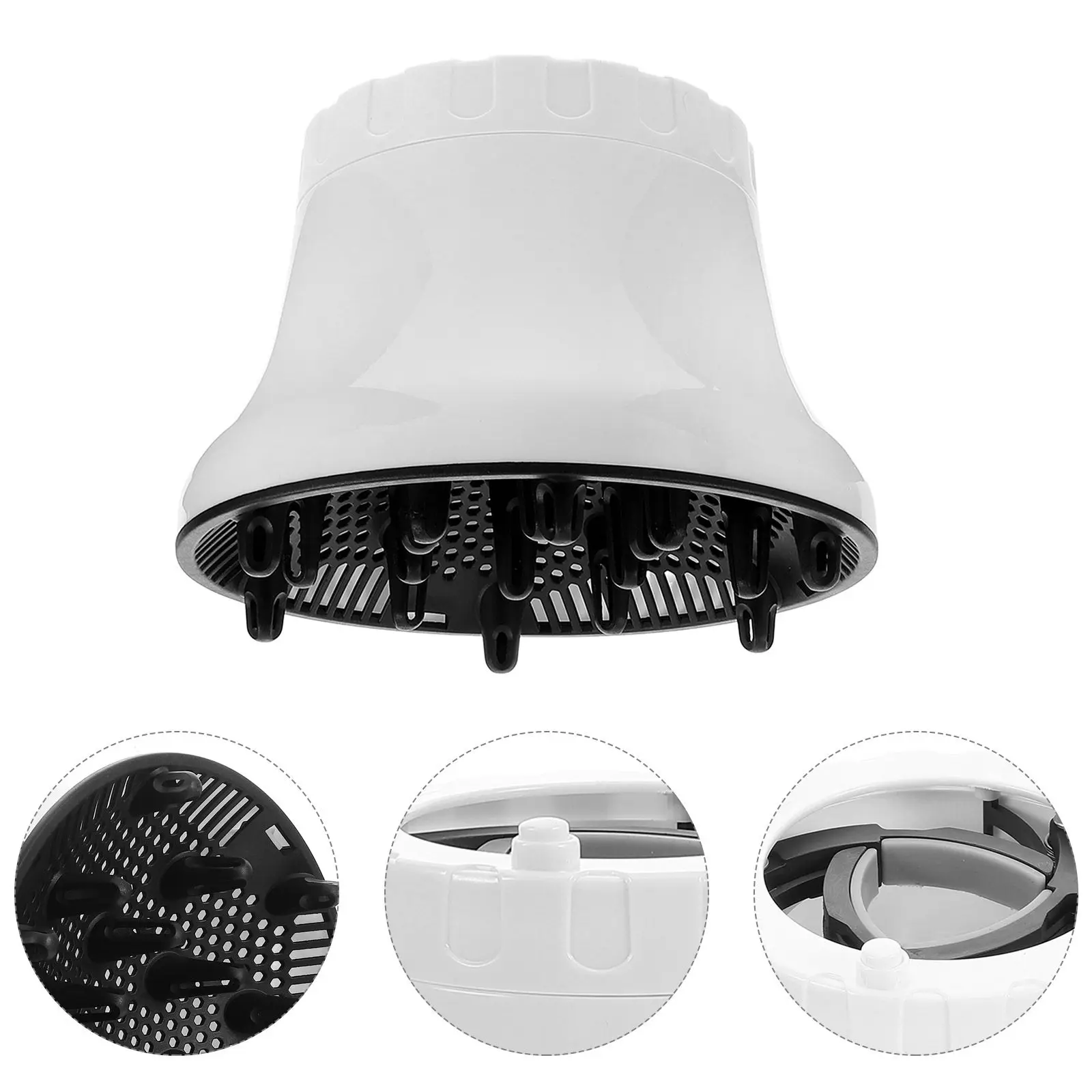Hair Dryer Diffuser Universal Fit Adjustable Large Hood for Curly Hair Styling Voluminous Curls Defined Waves Fast Even Drying
Hair Dryer Diffuser Universal Fit Adjustable Large Hood for Curly Hair Styling Voluminous Curls Defined Waves Fast Even Drying