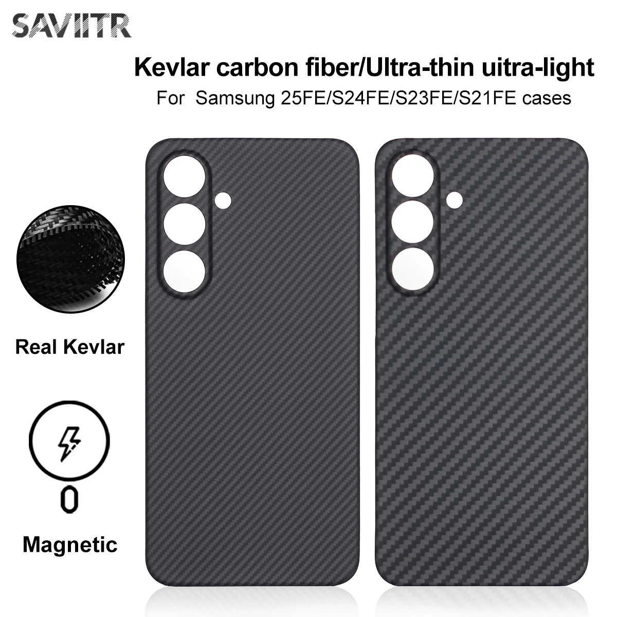 Магнитный чехол для Samsung Galaxy S25FE S25 FE, магнитный арамидный защитный чехол для телефона, ультратонкий защитный чехол из углеродного волокна Magsafe
Магнитный чехол для Samsung Galaxy S25FE S25 FE, магнитный арамидный защитный чехол для телефона, ультратонкий защитный чехол из углеродного волокна Magsafe