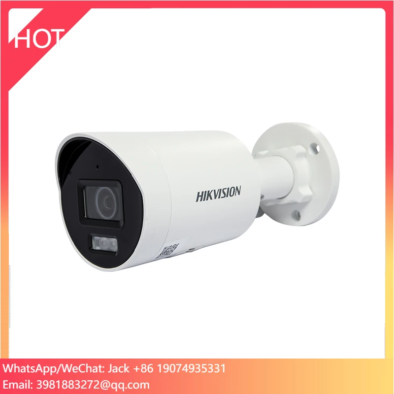 HIK Original DS-2CD2087G2H-LIU 8 MP Smart Hybrid Light F1.0 Aperture Network Camera 8MP 4K PoE Full Color Bullet IP Camera
HIK Original DS-2CD2087G2H-LIU 8 MP Smart Hybrid Light F1.0 Aperture Network Camera 8MP 4K PoE Full Color Bullet IP Camera