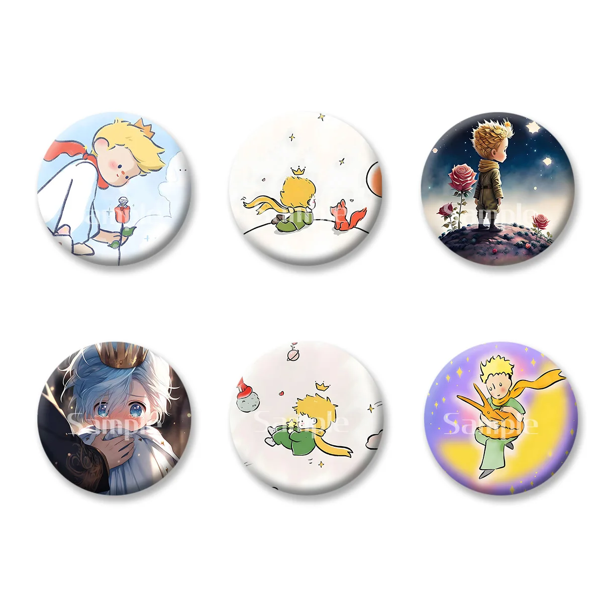 The Little Prince Rose Fox Anime Cartoon Flash Badge Keychains Makeup Mirror Fridge Magnet ACG Goods Game Peripherals Toy Gift
The Little Prince Rose Fox Anime Cartoon Flash Badge Keychains Makeup Mirror Fridge Magnet ACG Goods Game Peripherals Toy Gift