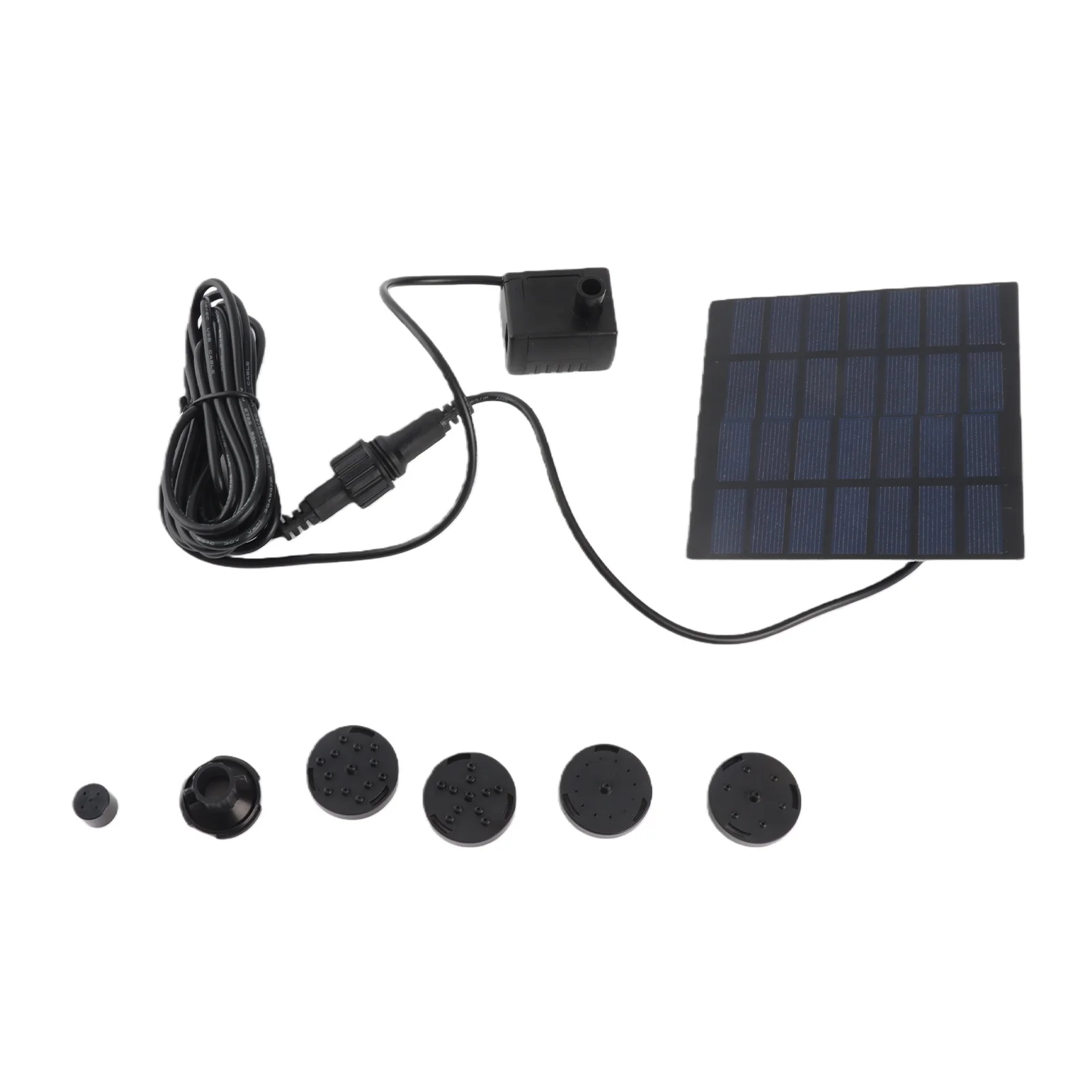 Solar Fountain Pump with 4 Nozzles Pool Bird Bath Fountain Landscape Fountain Outdoor Garden Pond Fountain
Solar Fountain Pump with 4 Nozzles Pool Bird Bath Fountain Landscape Fountain Outdoor Garden Pond Fountain