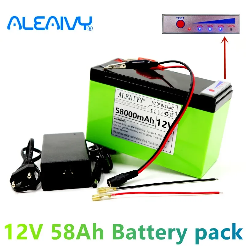 2024 NEW 12v 20Ah Lithium Battery Pack Suitable for Solar Energy and Electric Vehicle Battery Power Display + 12.6v3a Charger
2024 NEW 12v 20Ah Lithium Battery Pack Suitable for Solar Energy and Electric Vehicle Battery Power Display + 12.6v3a Charger