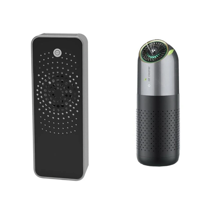 New2 Pcs Air Purifier Oxygen Bar 4400Mah Battery Negative Ion Car Air Purifier Can Remove Amoke Dust, Black Gray & Black
New2 Pcs Air Purifier Oxygen Bar 4400Mah Battery Negative Ion Car Air Purifier Can Remove Amoke Dust, Black Gray & Black