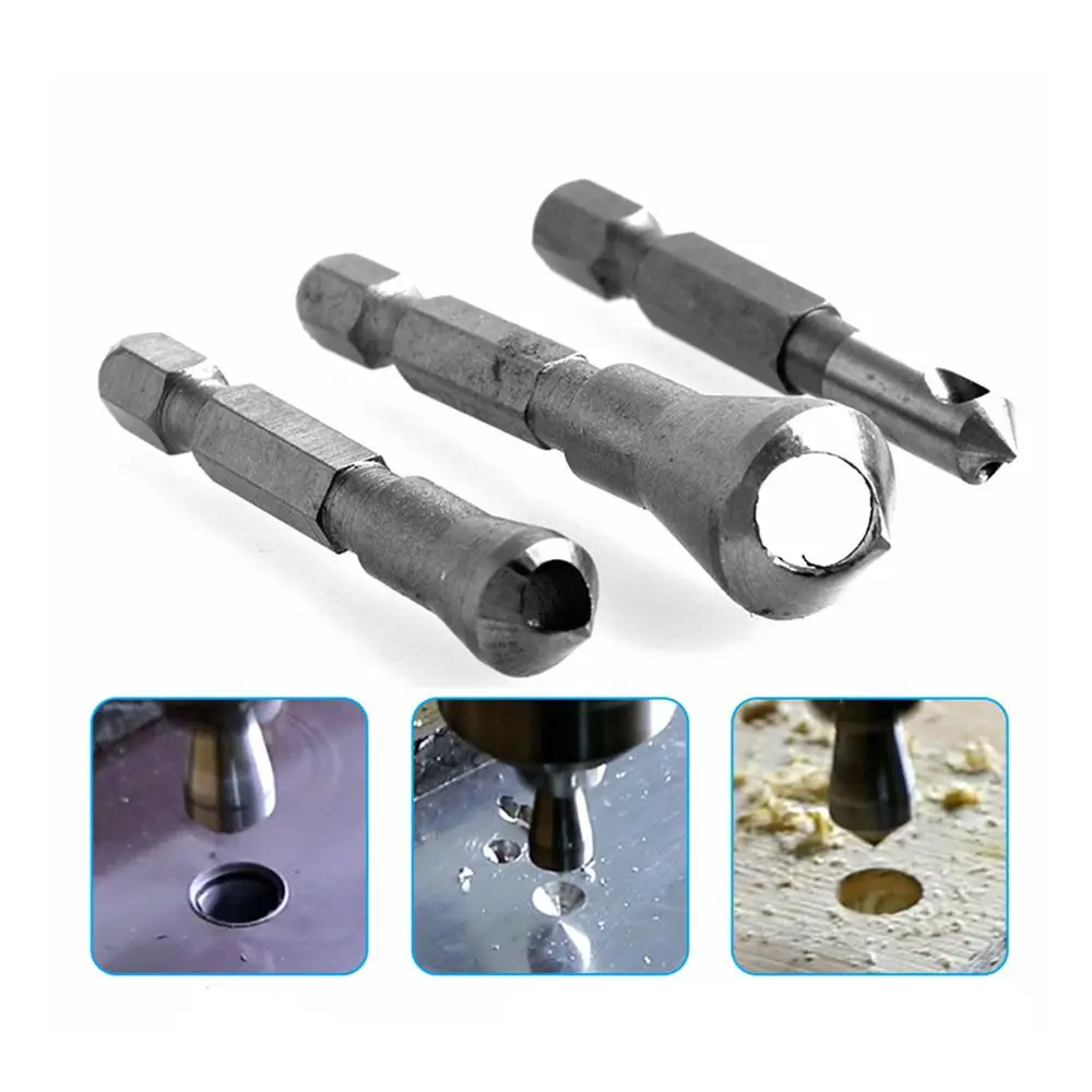 3Pcs 90Degree Hex British Oblique Hole Chamfering Cutter Internal Chip Sinking Countersink Drill Deburring for Woodworking
3Pcs 90Degree Hex British Oblique Hole Chamfering Cutter Internal Chip Sinking Countersink Drill Deburring for Woodworking