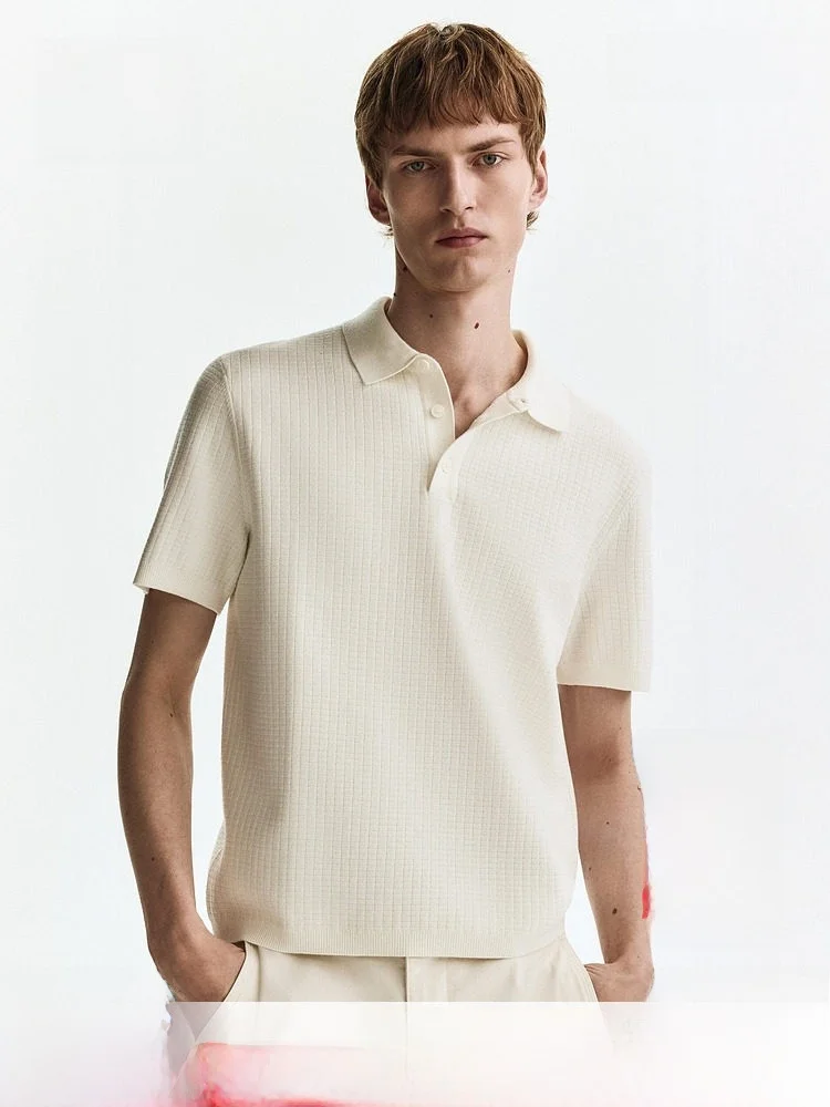 New Men's Knitted Shirt Standard Fit Textured H&M 1238964 Casual Style Button up Casual Wear Summer Collection
New Men's Knitted Shirt Standard Fit Textured H&M 1238964 Casual Style Button up Casual Wear Summer Collection