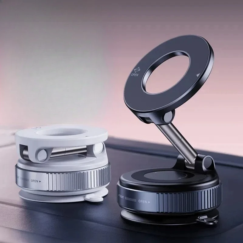 Vacuum Magnetic Mobile Phone Holder Car Center Console Navigation Support Multifunctional Folding Magnetic Car Holder Rotation
Vacuum Magnetic Mobile Phone Holder Car Center Console Navigation Support Multifunctional Folding Magnetic Car Holder Rotation