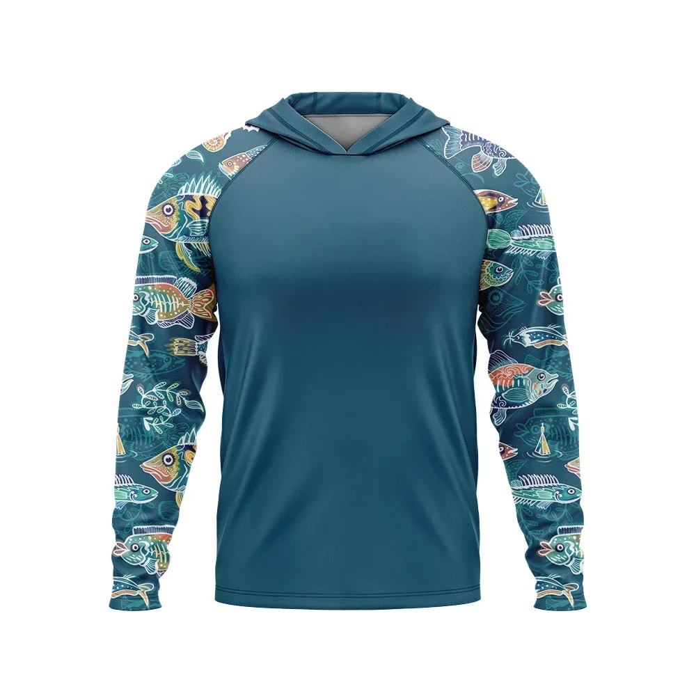 Gear Fishing Apparel Summer Outdoor Men Long Sleeve T Shirt Fish Shirt Sun Protection Breathable Hooded Angling Clothing
Gear Fishing Apparel Summer Outdoor Men Long Sleeve T Shirt Fish Shirt Sun Protection Breathable Hooded Angling Clothing