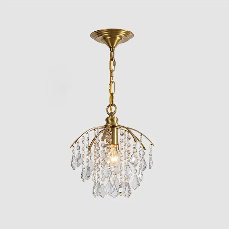 Light luxury crystal iron art bedside lamp modern cloakroom bedroom light creative French personality study light
Light luxury crystal iron art bedside lamp modern cloakroom bedroom light creative French personality study light