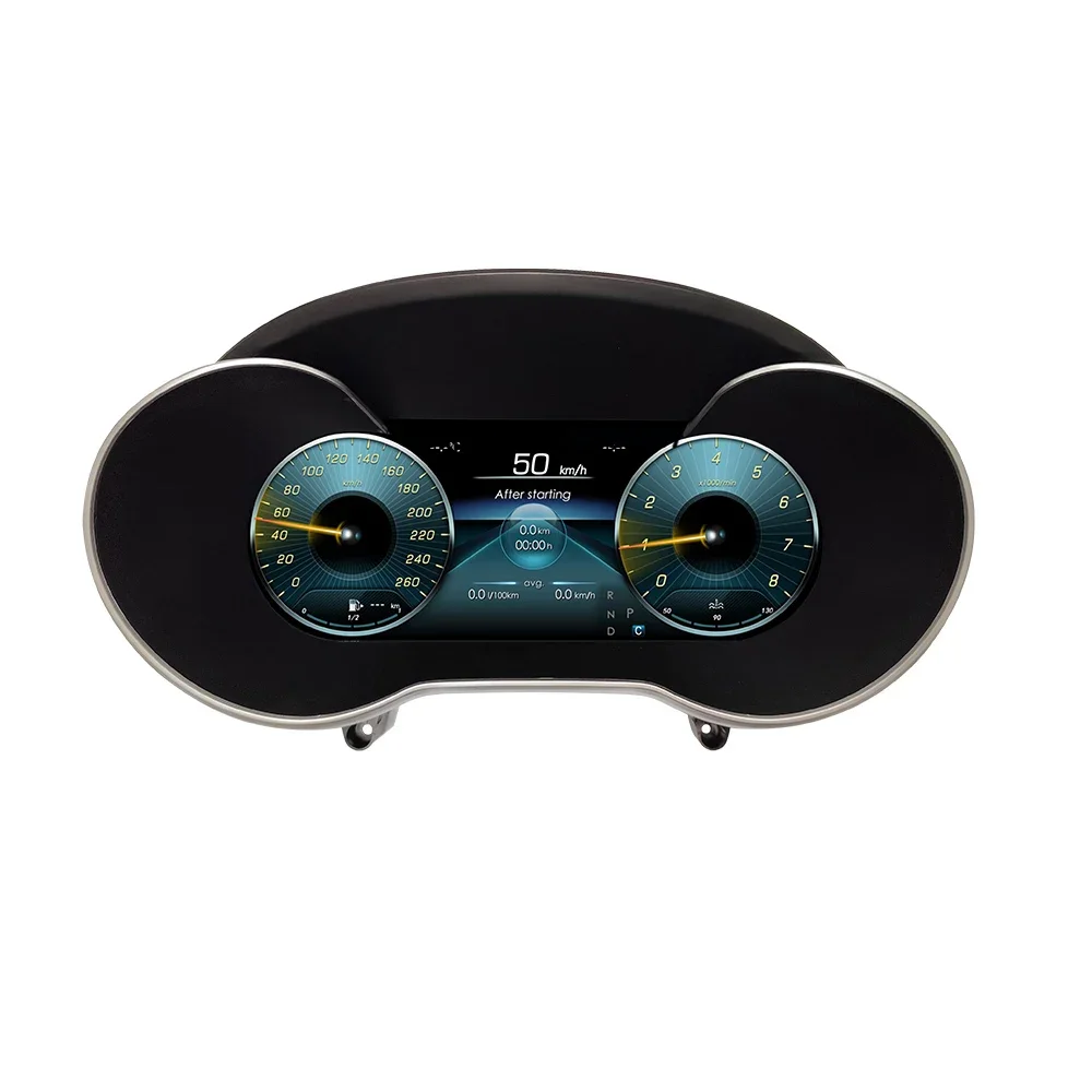 Digital Cluster Virtual Cockpit for GLC Speed Meter LCD Cluster Instrument Panel Multimedia Player Dashboard