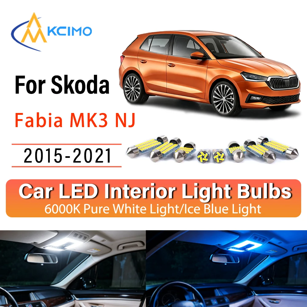 Premium LED Interior Lights For Skoda Fabia MK3 NJ 2015-2021 Easy Install, Blue Light, White Light Kit Reliable Super Bright
Premium LED Interior Lights For Skoda Fabia MK3 NJ 2015-2021 Easy Install, Blue Light, White Light Kit Reliable Super Bright