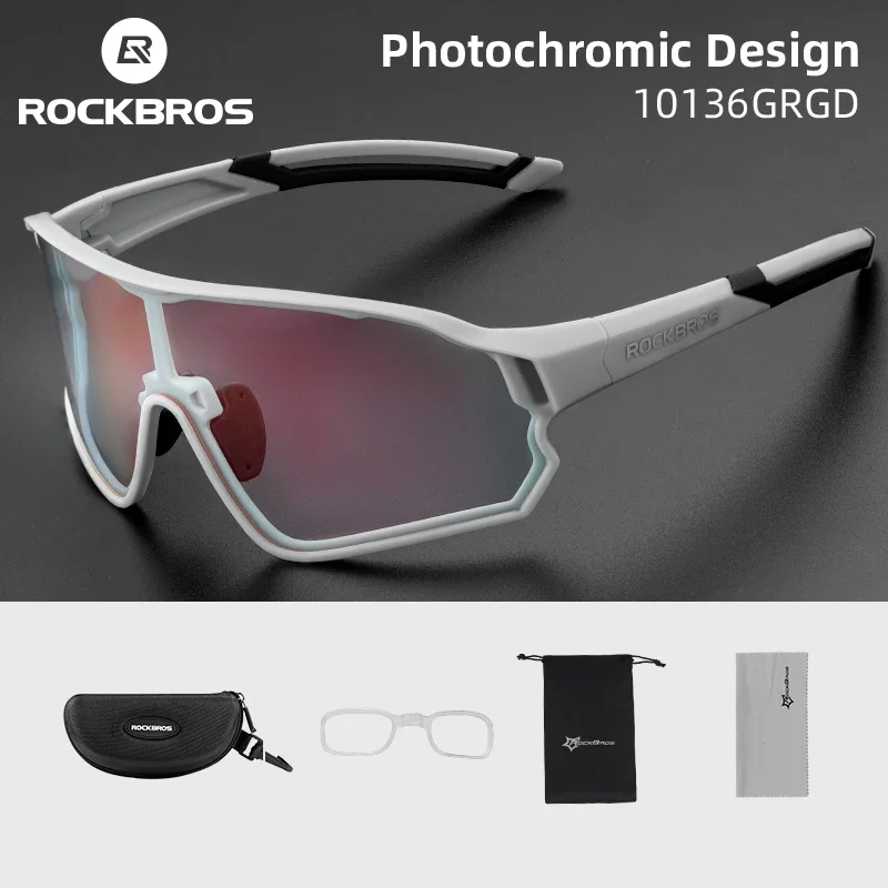 Очки ROCKBROS велосипедные фотохромные, легкие гибкие солнцезащитные очки UV400, для спорта на открытом воздухе, гонок
Очки ROCKBROS велосипедные фотохромные, легкие гибкие солнцезащитные очки UV400, для спорта на открытом воздухе, гонок