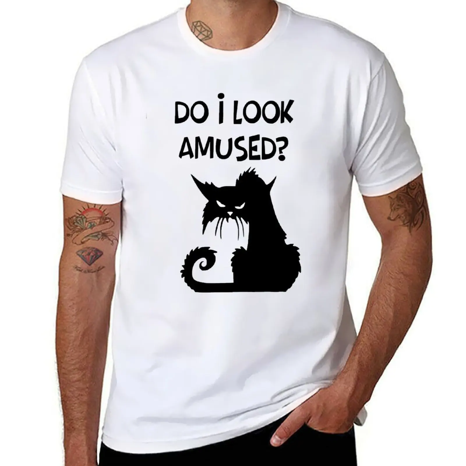 Футболка Do i Look amused, хлопковая футболка, 100% футболки для мужчин, футболки с рисунком, футболка 
Футболка Do i Look amused, хлопковая футболка, 100% футболки для мужчин, футболки с рисунком, футболка