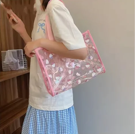 Sanrio Hello Kitty Shoulder Bags Bags for Women Anime Schoudertassen Dames Groot Gift Transparent Water Proof Cosmetic Bag Gift
Sanrio Hello Kitty Shoulder Bags Bags for Women Anime Schoudertassen Dames Groot Gift Transparent Water Proof Cosmetic Bag Gift