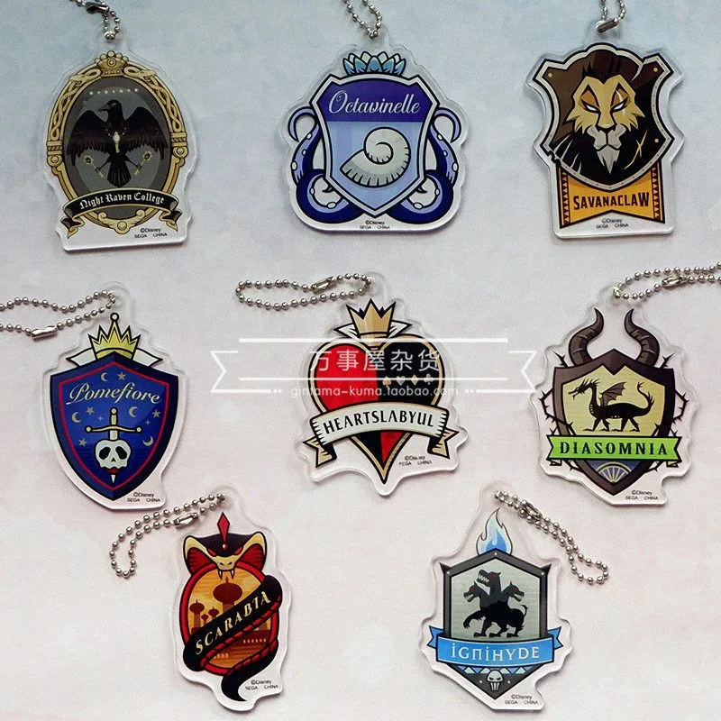 Disney Twisted-Wonderland Acrylic Keychain Heartslabyul Savanaclaw Game Related Products School Badge Logo Pattern Keychain
Disney Twisted-Wonderland Acrylic Keychain Heartslabyul Savanaclaw Game Related Products School Badge Logo Pattern Keychain