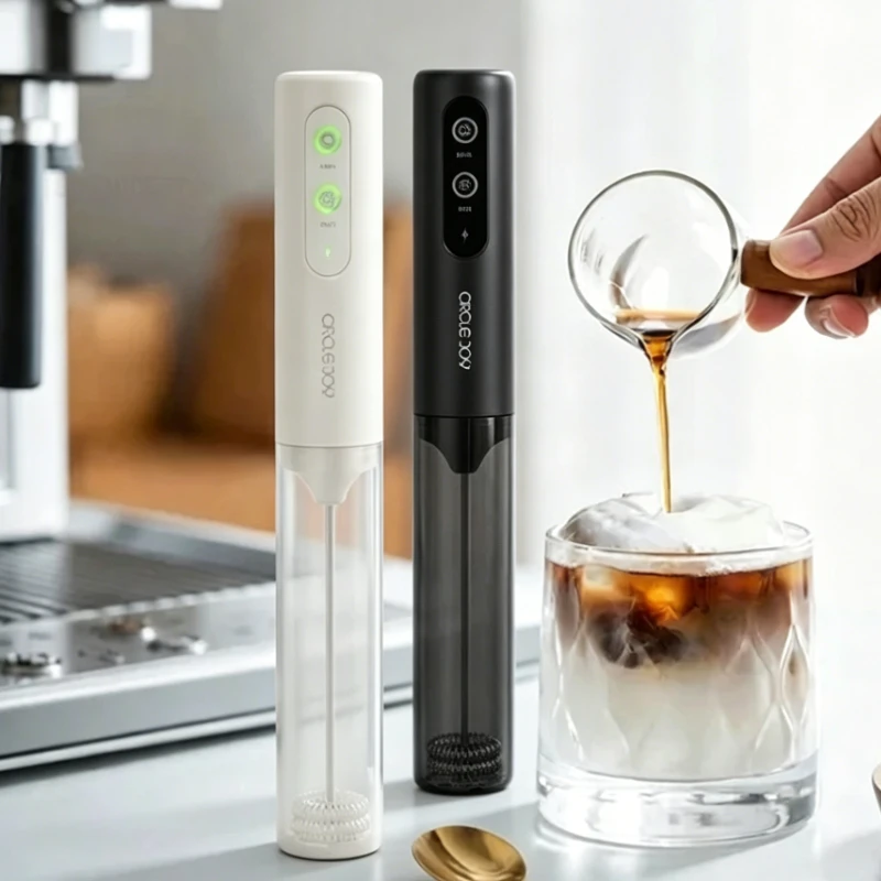 Home Electric Milk Frother Portable Coffee Milk Frother Whisk for Cooking Egg Mixture Stirrer Electric Handle Blender Kitchen
Home Electric Milk Frother Portable Coffee Milk Frother Whisk for Cooking Egg Mixture Stirrer Electric Handle Blender Kitchen