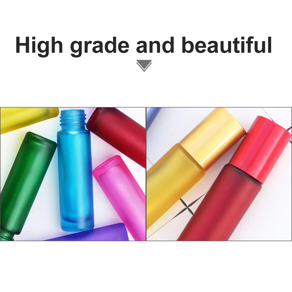 1 set 10Ml Roller Refillable Bottles Portable Leakproof Travel Size Perfume Sub Bottles Glass Roller Ball Containers
1 set 10Ml Roller Refillable Bottles Portable Leakproof Travel Size Perfume Sub Bottles Glass Roller Ball Containers