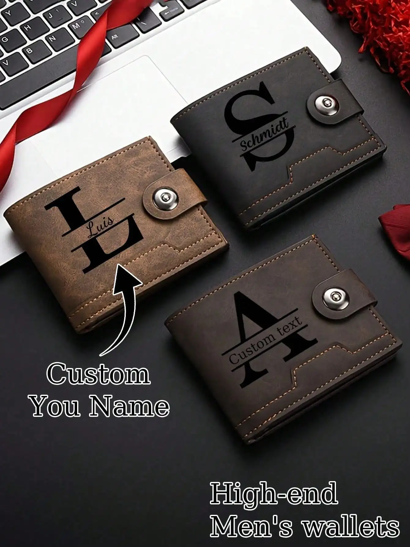 Personalized Men's Wallet With Engraved Name - Vintage Style Faux Leather, Ideal For Birthday, Anniversary, Father's Day, Boyfriend Gift - Light Brown,Multifunction,Versatile,Large Capacity,Lightweight,Functional,Practical,All-Purpose,Foldable,Colorful,Cu
Personalized Men's Wallet With Engraved Name - Vintage Style Faux Leather, Ideal For Birthday, Anniversary, Father's Day, Boyfriend Gift - Light Brown,Multifunction,Versatile,Large Capacity,Lightweight,Functional,Practical,All-Purpose,Foldable,Colorful,Cu