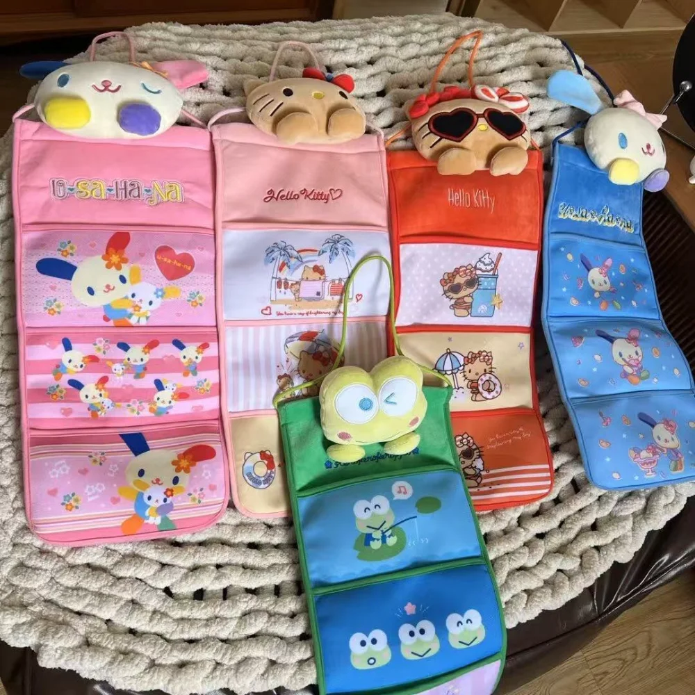 Cute Sanrio series cartoon Three layered design wall hanging storage bag sundry items storage box creativity suspend accessories
Cute Sanrio series cartoon Three layered design wall hanging storage bag sundry items storage box creativity suspend accessories