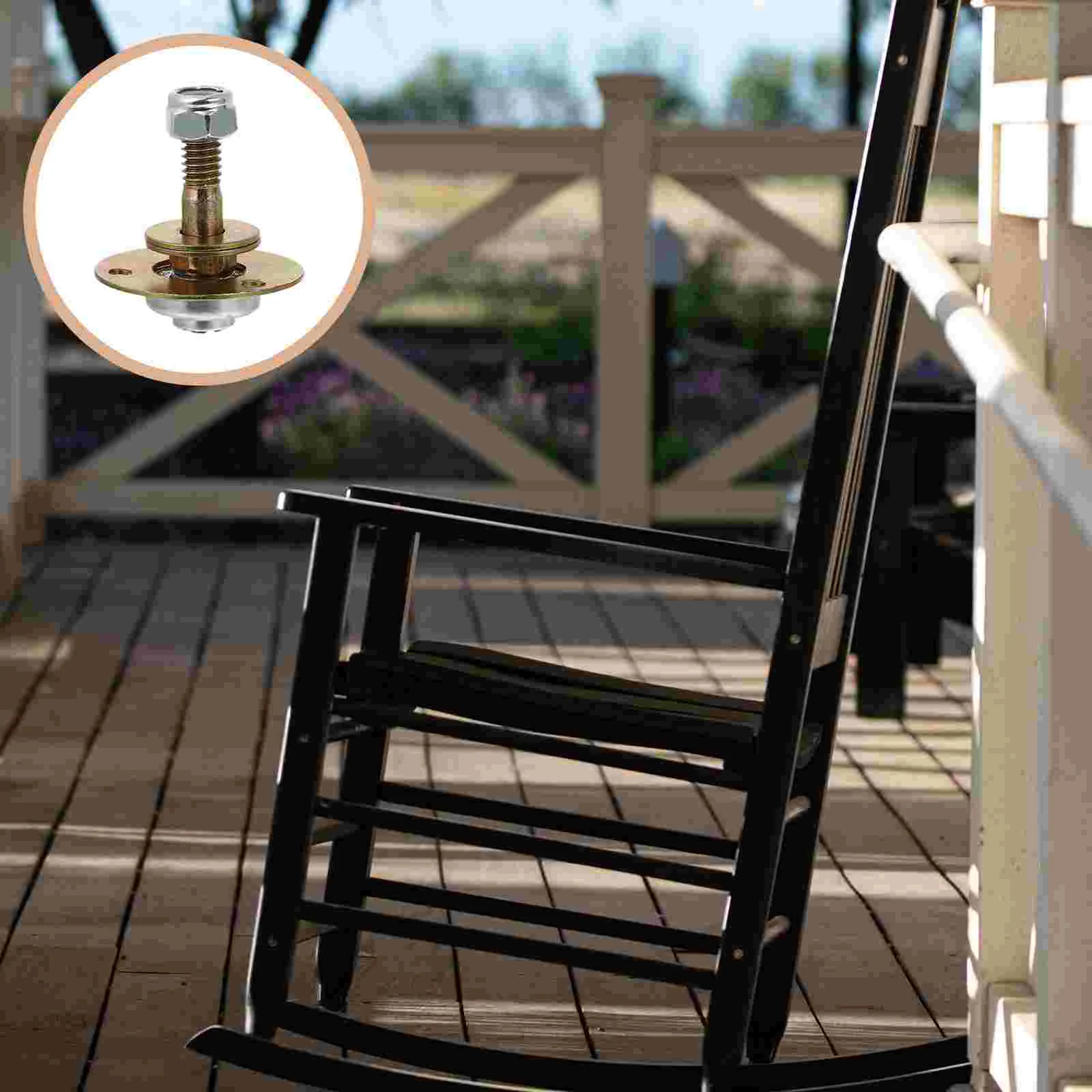 4 Pcs Rocking Chair Bearing Accessory for Connector Glider Accessories Iron Furniture
4 Pcs Rocking Chair Bearing Accessory for Connector Glider Accessories Iron Furniture