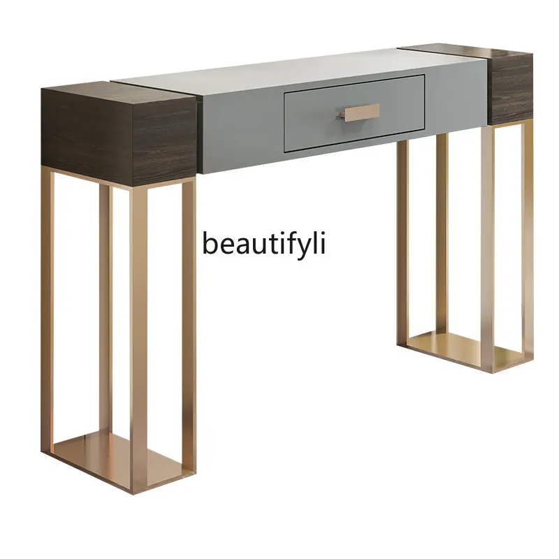 New Chinese Style Entrance Cabinet Light Luxury Nordic Living Room Storage Cabinet Simple Modern Corridor Solid Wood Console
New Chinese Style Entrance Cabinet Light Luxury Nordic Living Room Storage Cabinet Simple Modern Corridor Solid Wood Console