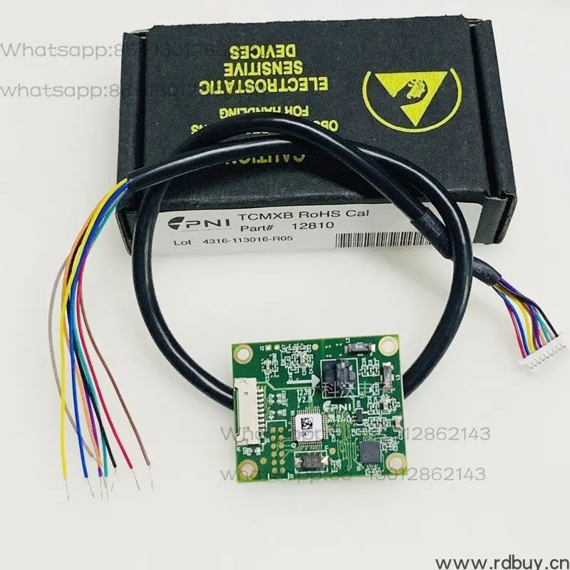 Трехосный электронный компас PNI с компенсацией наклона, с соединительным кабелем
Трехосный электронный компас PNI с компенсацией наклона, с соединительным кабелем