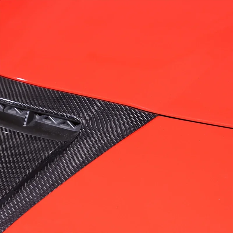 For Chevrolet Corvette C6 05-13 Real Carbon Fiber Car Front Engine Hood Air Vent Outlet Frame Cover Trim Sticker Car Accessories
For Chevrolet Corvette C6 05-13 Real Carbon Fiber Car Front Engine Hood Air Vent Outlet Frame Cover Trim Sticker Car Accessories