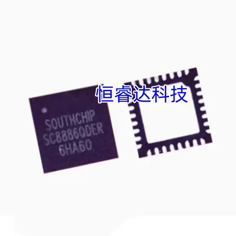 Nuevo Chip convertidor de voltaje de refuerzo eficiente SC8886QDER QFN-32 24V Original