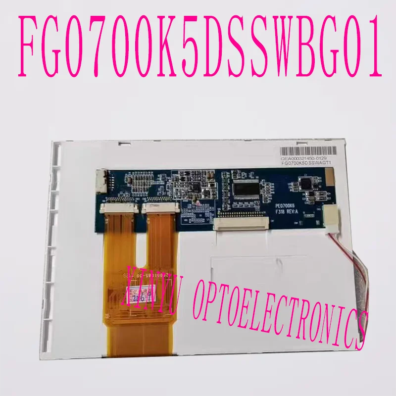 for Data Image Original 7 Inch FG0700K5DSSWBG01 Industrial LCD Panel Screen Display PE0700K5 F315 T-517000016401
for Data Image Original 7 Inch FG0700K5DSSWBG01 Industrial LCD Panel Screen Display PE0700K5 F315 T-517000016401