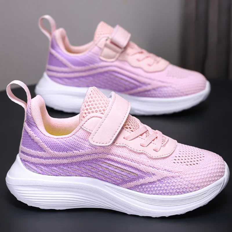 Children's Sports Shoes Girl Breathable Fashionable Soft Soled Running Shoes Mesh Rebounding Casual New Walking Shoes for Kids
Children's Sports Shoes Girl Breathable Fashionable Soft Soled Running Shoes Mesh Rebounding Casual New Walking Shoes for Kids