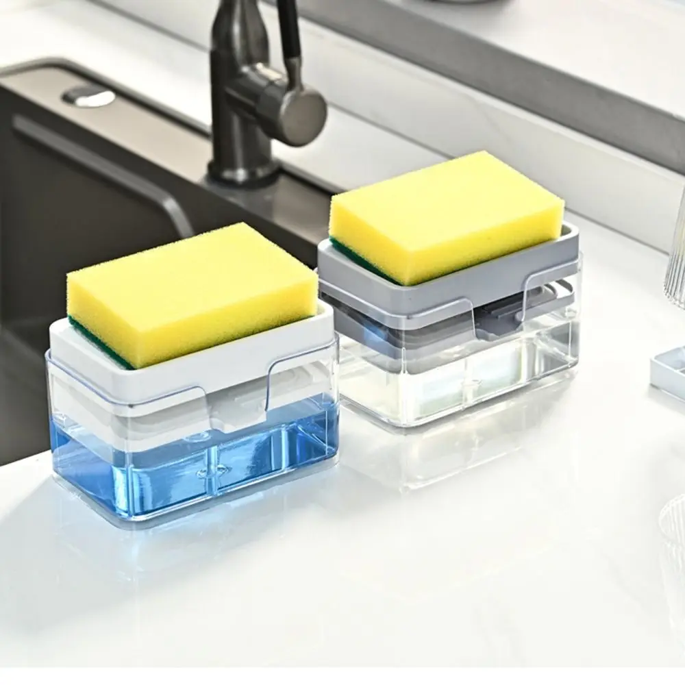 Press Type Sink Drain Soap Dispenser Multi-functional Space Saving Kitchen Detergent Container Sponge Holder Quick Refill
Press Type Sink Drain Soap Dispenser Multi-functional Space Saving Kitchen Detergent Container Sponge Holder Quick Refill