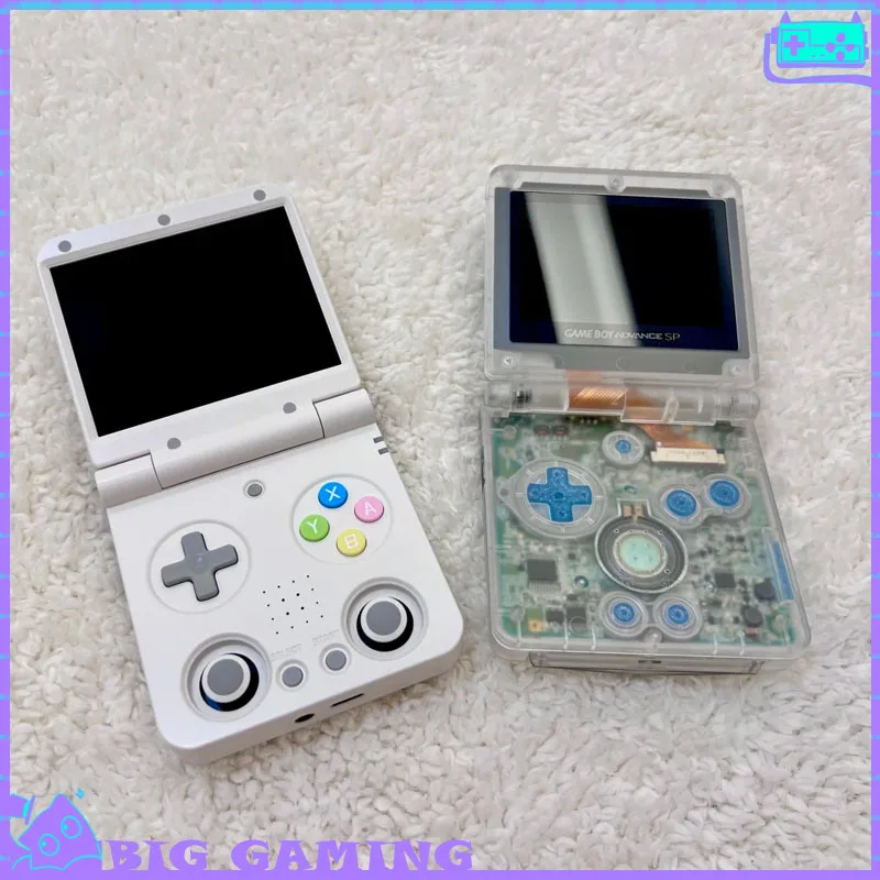 Miyoo Flip V2 Game Handheld Retro Game Console Gba 64g Card 3.5"Ips Game Control Simulator H5wifi Watch Videos Listen To Music
Miyoo Flip V2 Game Handheld Retro Game Console Gba 64g Card 3.5"Ips Game Control Simulator H5wifi Watch Videos Listen To Music
