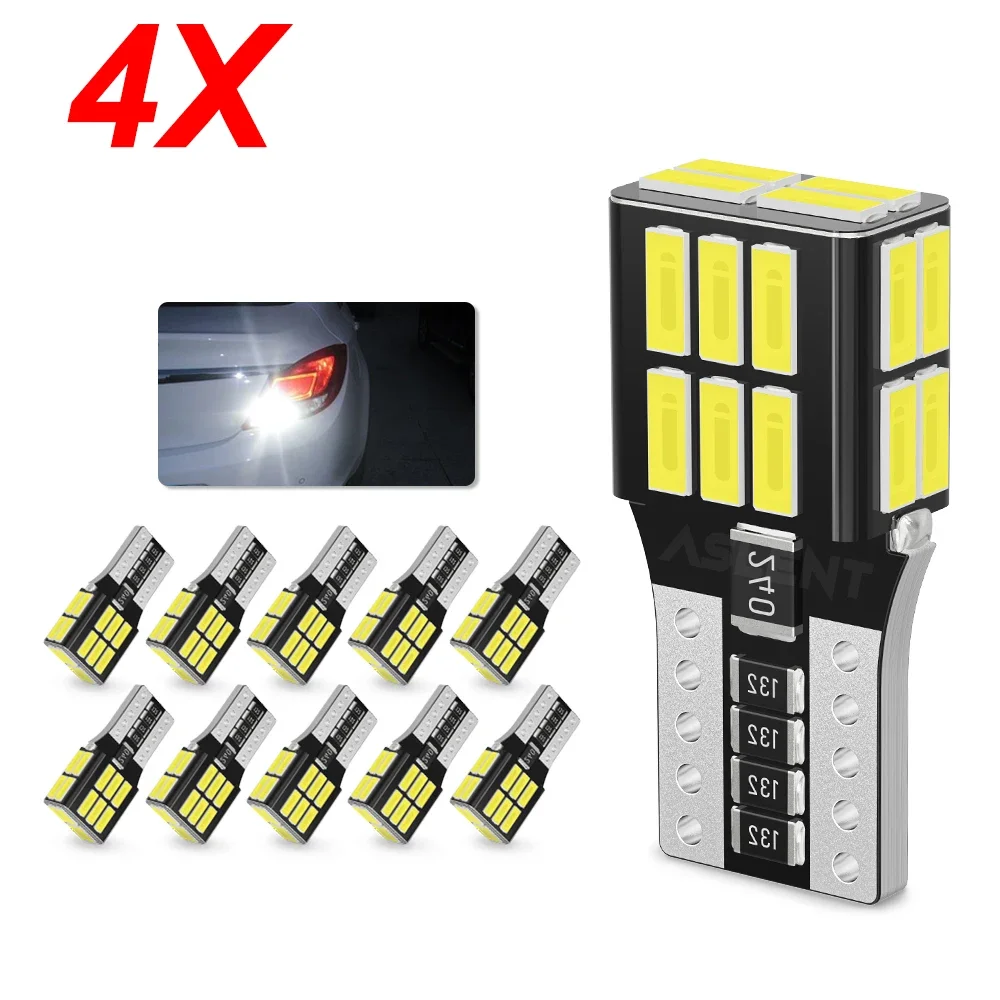 4PCS Canbus T10 W5W 194 501 Car LED Bulb 4014 24 SMD Super Bright Interior Light Auto Map Dome Parking Light Signal Lamp 6000K
4PCS Canbus T10 W5W 194 501 Car LED Bulb 4014 24 SMD Super Bright Interior Light Auto Map Dome Parking Light Signal Lamp 6000K