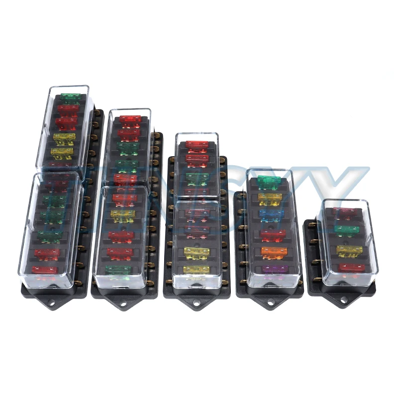 1pcs Way Car Fuse Box Car Fuse Holder Car Truck Auto Blade Fuse Box for 12V 24V ATO Standard Circuit
1pcs Way Car Fuse Box Car Fuse Holder Car Truck Auto Blade Fuse Box for 12V 24V ATO Standard Circuit