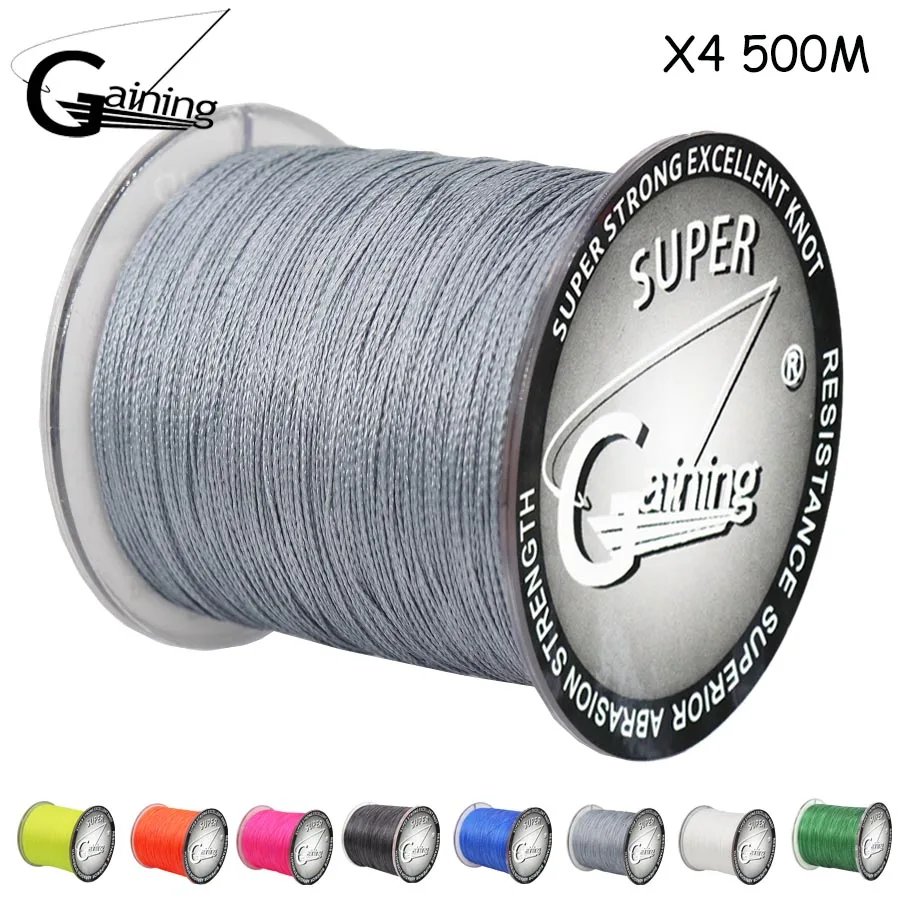 Braid Fishing Line X4 500M PE Multifilamento Max Drag 20-80LB Saltwater High Strength Saltwater Braided Wire Pesca
Braid Fishing Line X4 500M PE Multifilamento Max Drag 20-80LB Saltwater High Strength Saltwater Braided Wire Pesca
