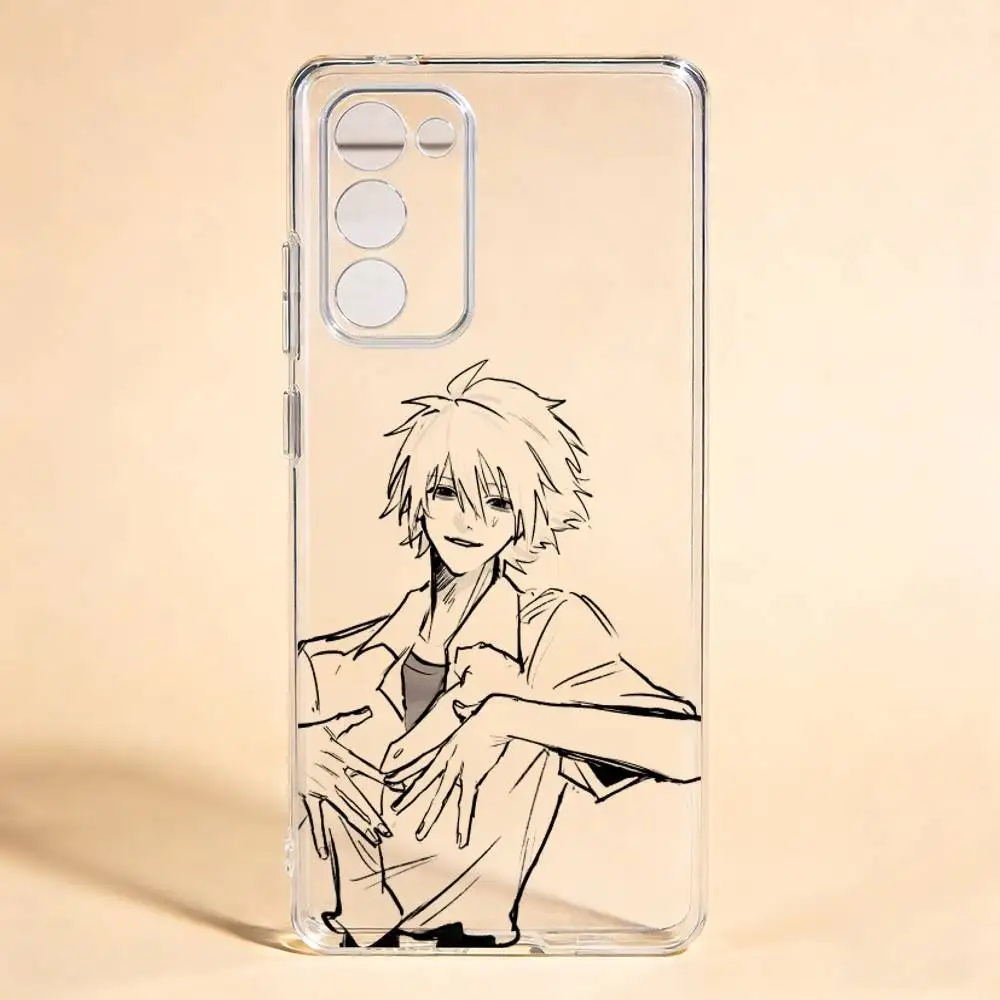 Nagisa Kaworu Phone Case For Samsung Galaxy S24 S25 S23 S22 S21 Transparent Cover Case
Nagisa Kaworu Phone Case For Samsung Galaxy S24 S25 S23 S22 S21 Transparent Cover Case